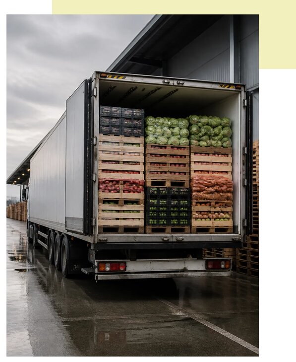 Перевозка плодоовощной продукции в Калининград по цене от 5059 р. | Агросервис-Клн