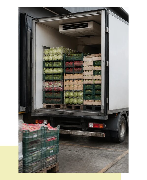 Перевозка плодоовощной продукции оптом напрямую в Калининград